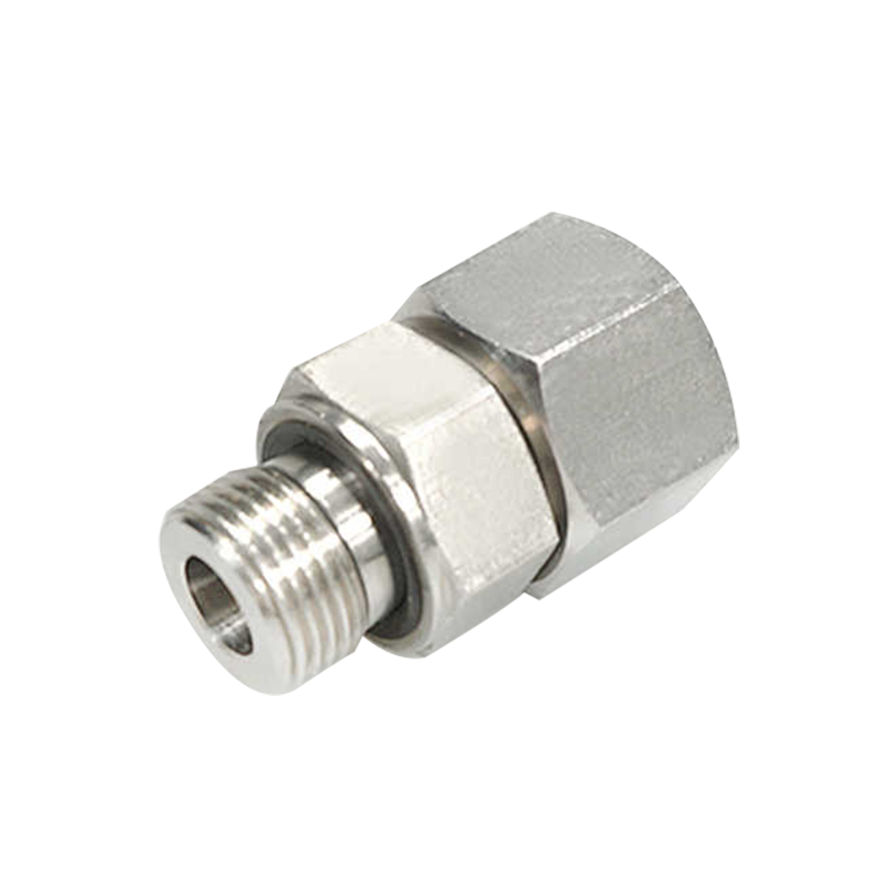 Stainless Steel Hydraulic Swivel Connector With O-ring