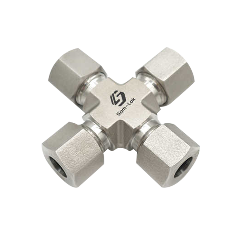 Stainless Steel Hydraulic Union Cross Fitting