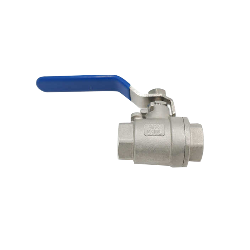 Stainless Steel 2 Pieces Casting Female Thread Ball Valve