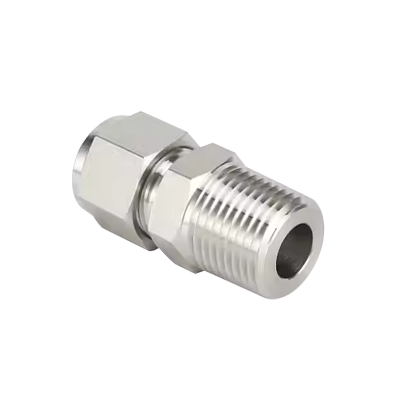 Stainless Steel Double Ferrules Male Fittings